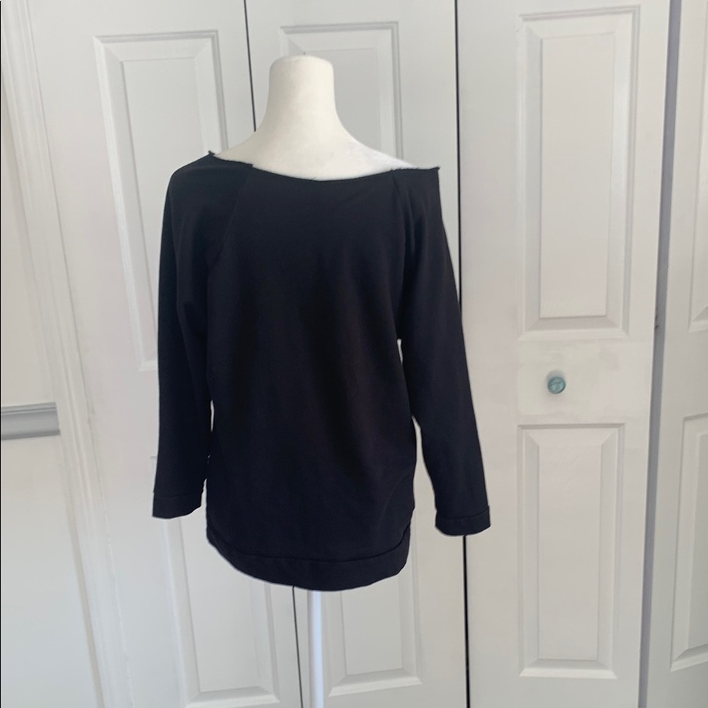 Black Graphic Sweatshirt - Picture 2 of 2